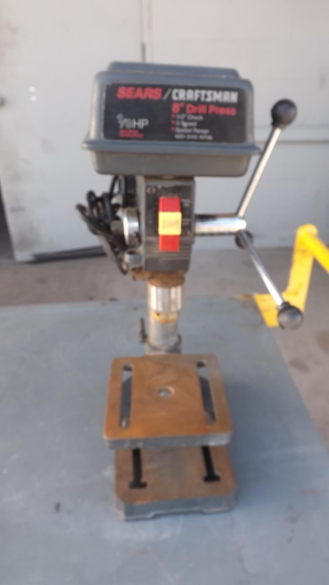 Craftsman 8 Drill Press 3 Speed 1 3 Hp T26875 Ebay